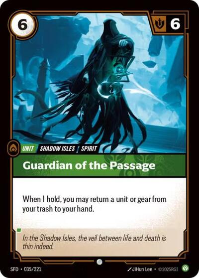 Riftbound Spiritforged - 035/221 Guardian of the Passage Common