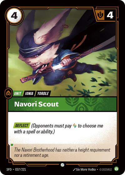 Riftbound Spiritforged - 037/221 Navori Scout Common
