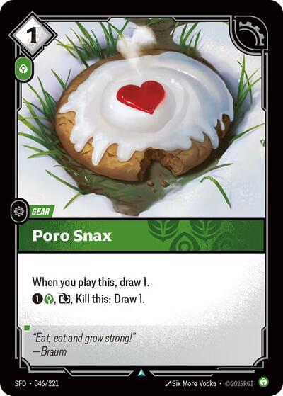 Riftbound Spiritforged - 046/221 Poro Snax Uncommon
