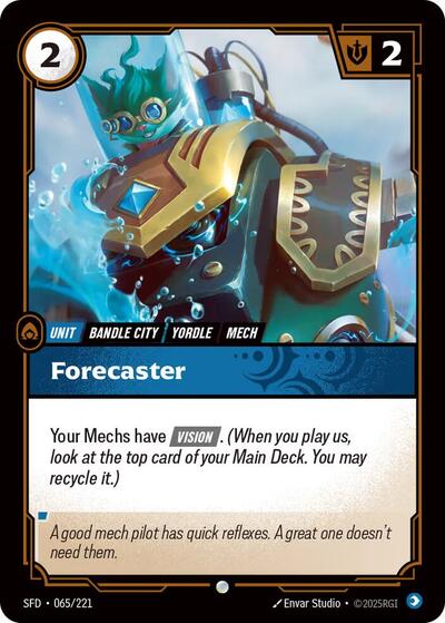 Riftbound Spiritforged - 065/221 Forecaster Common