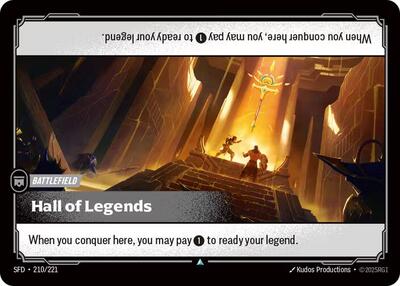 Riftbound Spiritforged - 210/221 Hall of Legends Uncommon
