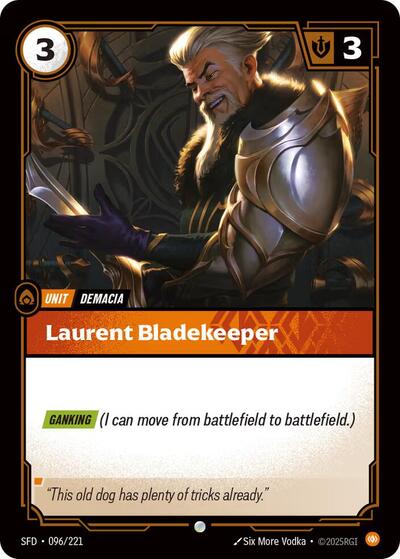 Riftbound Spiritforged - 096/221 Laurent Bladekeeper Common