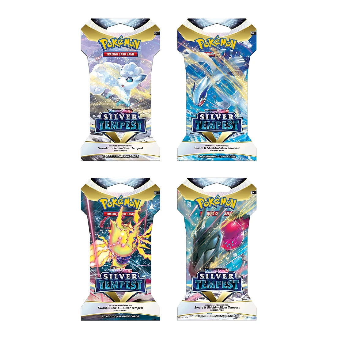 Pokemon TCG: Sword & Shield Silver Tempest Booster Pack (Sleeved Blister - Assorted)