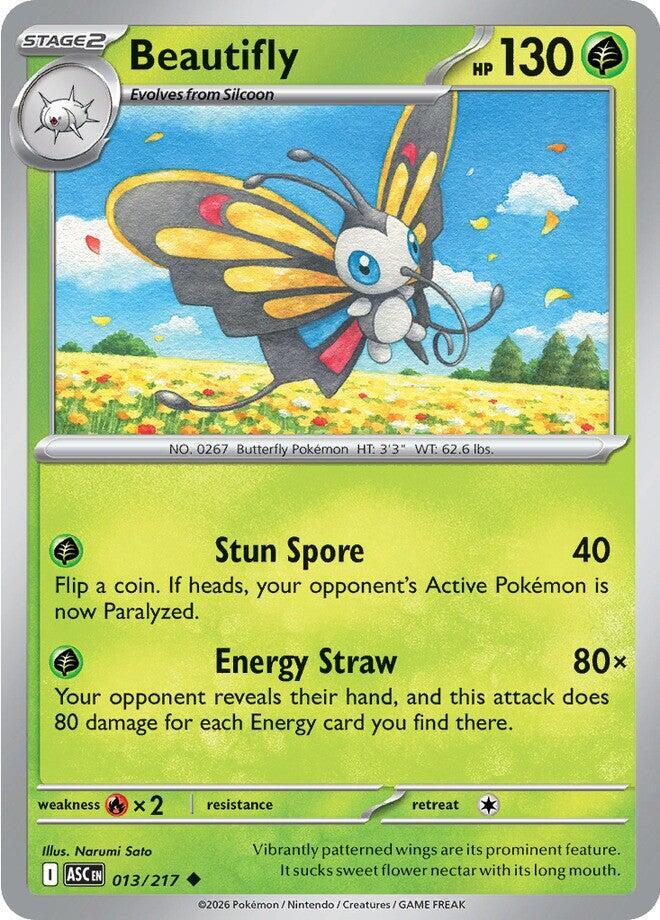 Mega Evolution Ascended Heroes - 013/217 Beautifly Uncommon
