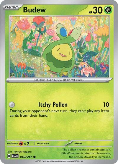 ME: Ascended Heroes - 016/217 Budew Common