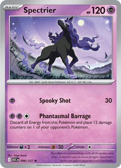 ME: Ascended Heroes - 098/217 Spectrier Rare