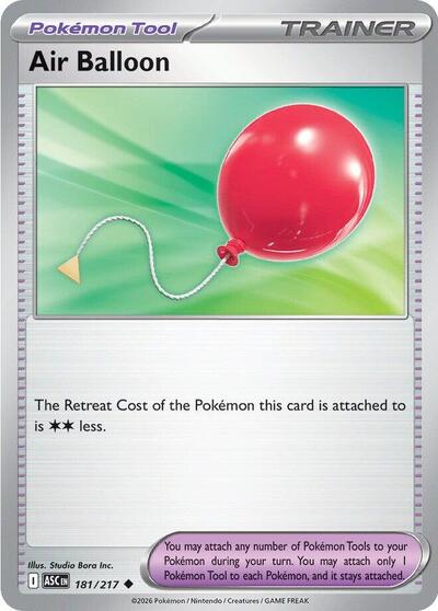 ME: Ascended Heroes - 181/217 Air Balloon Uncommon