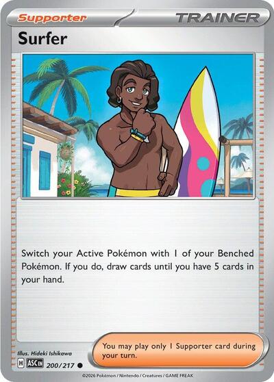 ME: Ascended Heroes - 200/217 Surfer Common