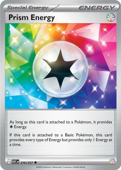 ME: Ascended Heroes - 216/217 Prism Energy Uncommon