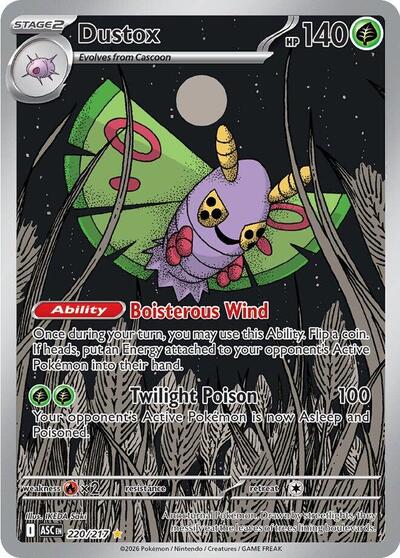 ME: Ascended Heroes - 220/217 Dustox Illustration Rare