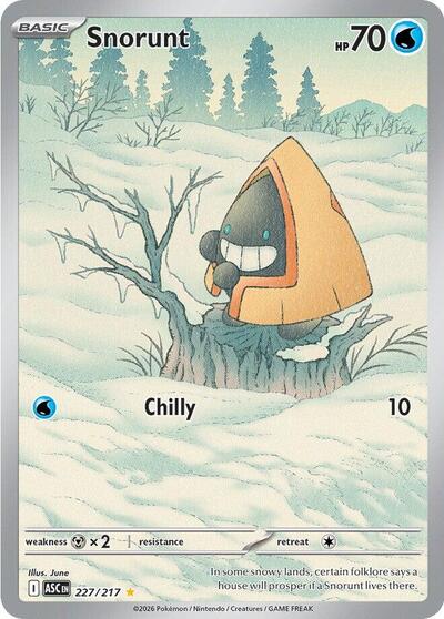ME: Ascended Heroes - 227/217 Snorunt Illustration Rare