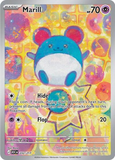 ME: Ascended Heroes - 232/217 Marill Illustration Rare