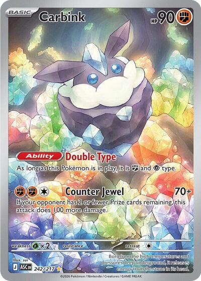 ME: Ascended Heroes - 242/217 Carbink Illustration Rare