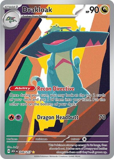 ME: Ascended Heroes - 248/217 Drakloak Illustration Rare