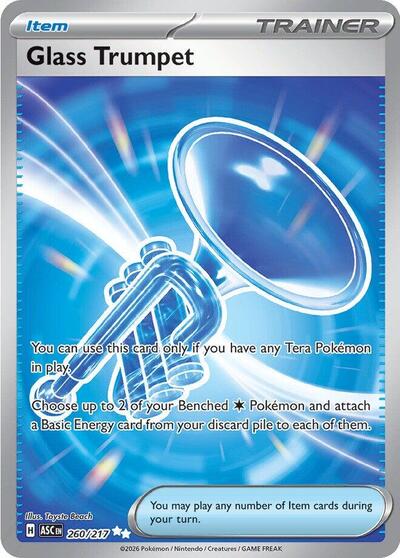 ME: Ascended Heroes - 260/217 Glass Trumpet Ultra Rare