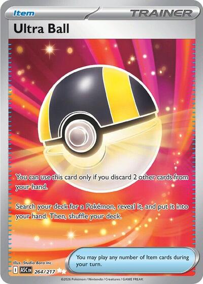 ME: Ascended Heroes - 264/217 Ultra Ball Ultra Rare