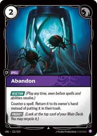 Riftbound - Unleashed - Abandon 131/219 Uncommon