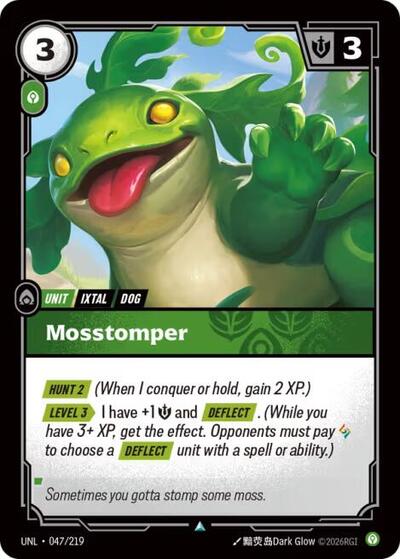 Riftbound - Unleashed - Mosstomper 047/219 Uncommon