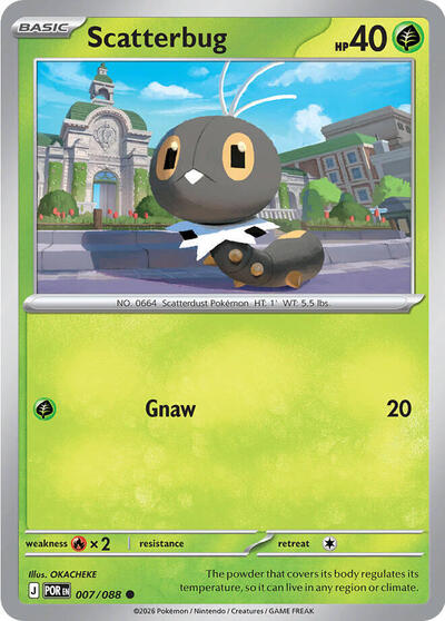 Mega Evolution Perfect Order - 007/088 Scatterbug Common