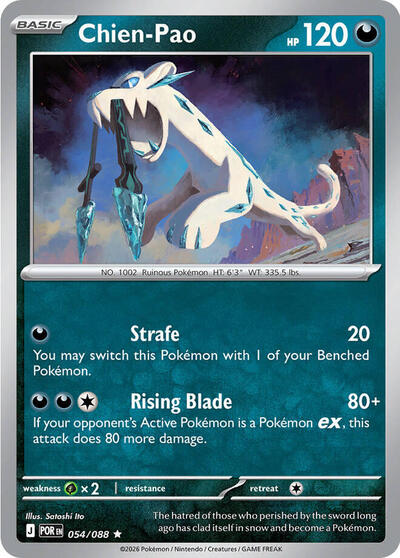 Mega Evolution Perfect Order - 054/088 Chien-Pao Rare