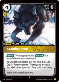 Riftbound - Unleashed - Stalking Wolf 166/219 Uncommon
