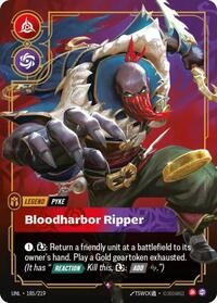 Riftbound- Unleashed - Pyke - Bloodharbor Ripper 185/219 Rare