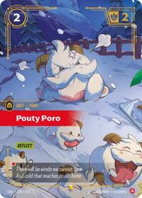 Riftbound- Unleashed - Pouty Poro (Overnumbered) 220/219 Showcase