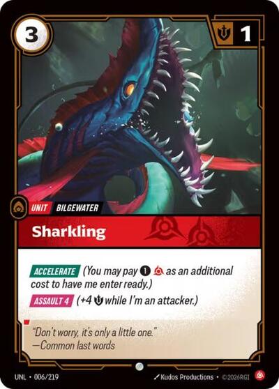 Riftbound - Unleashed - Sharkling 006/219 Common