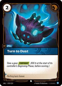 Riftbound - Unleashed - Turn to Dust 070/219 Common