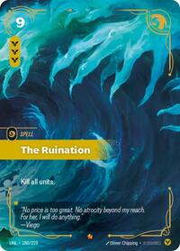 Riftbound- Unleashed - The Ruination 180/219 Epic