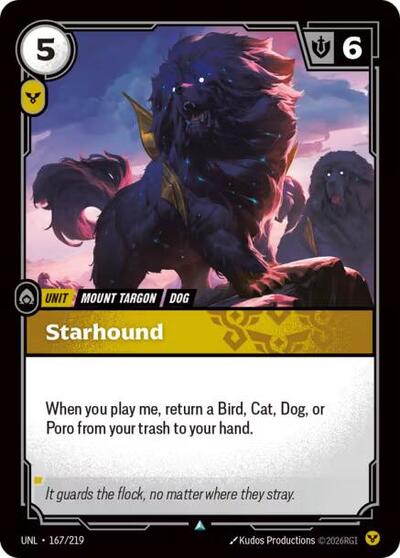 Riftbound - Unleashed - Starhound 167/219 Uncommon