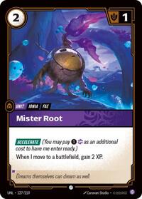 Riftbound - Unleashed - Mister Root 127/219 Common