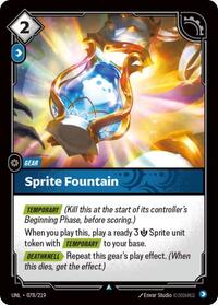 Riftbound - Unleashed - Sprite Fountain 078/219 Uncommon