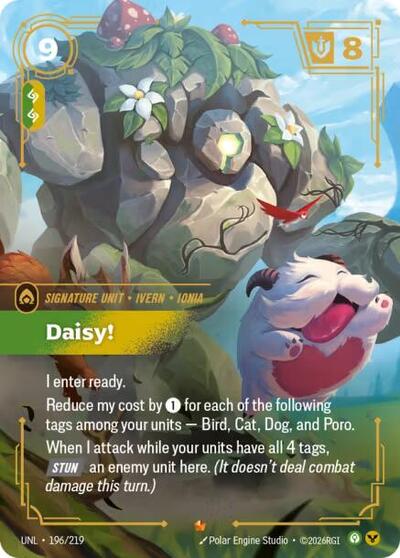 Riftbound- Unleashed - Daisy! 196/219 Epic