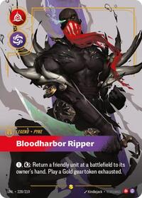 Riftbound- Unleashed - Pyke - Bloodharbor Ripper (Overnumbered) 228/219 Showcase