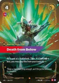 Riftbound- Unleashed - Death from Below 186/219 Epic