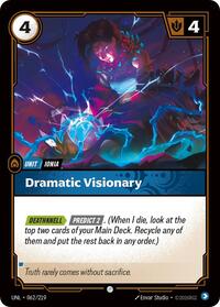 Riftbound - Unleashed - Dramatic Visionary 062/219 Common