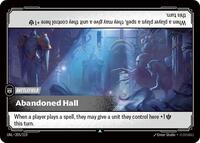 Riftbound - Unleashed - Abandoned Hall 205/219 Uncommon
