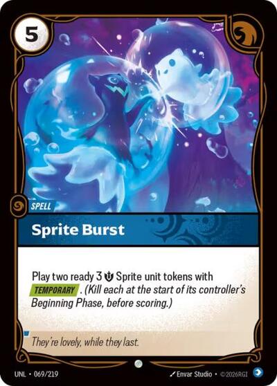 Riftbound - Unleashed - Sprite Burst 069/219 Common