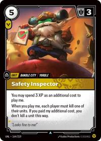 Riftbound - Unleashed - Safety Inspector 164/219 Uncommon