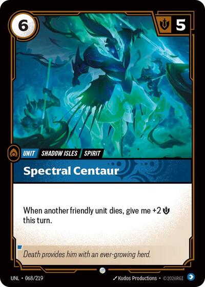 Riftbound - Unleashed - Spectral Centaur 068/219 Common
