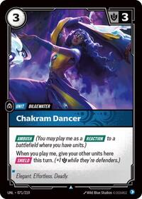 Riftbound - Unleashed - Chakram Dancer 071/219 Uncommon