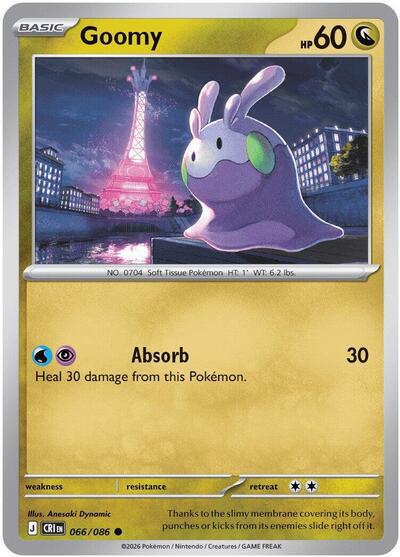 Mega Evolution Chaos Rising - 066/086 Goomy Common