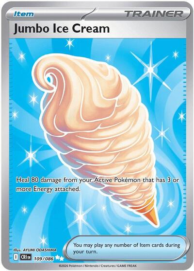 Mega Evolution Chaos Rising - 109/086 Jumbo Ice Cream Ultra Rare