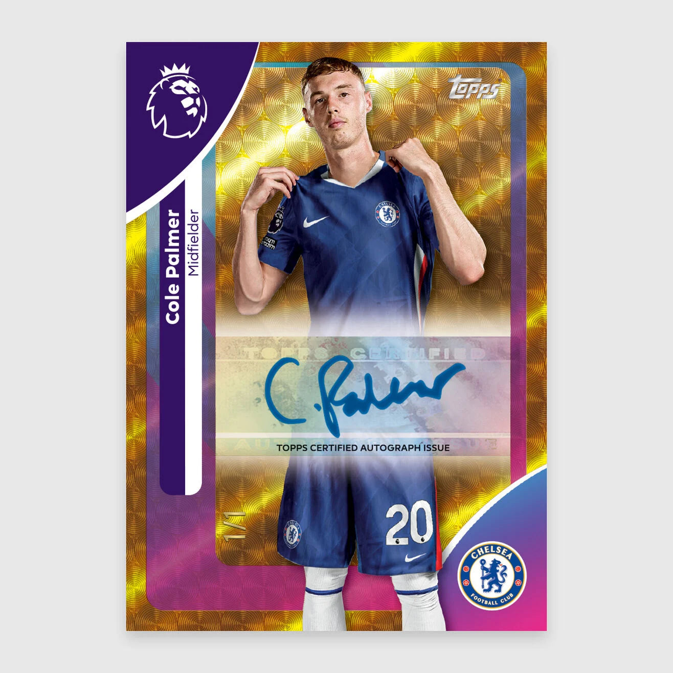 2026 Topps EPL Soccer Debut Edition Mega Tin