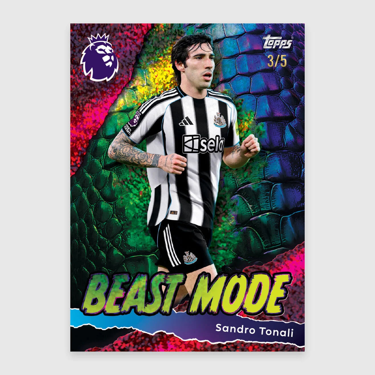 2026 Topps EPL Soccer Debut Edition Super Tin