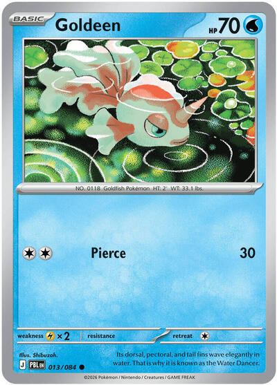 Mega Evolution Pitch Black - 013/084 Goldeen Common