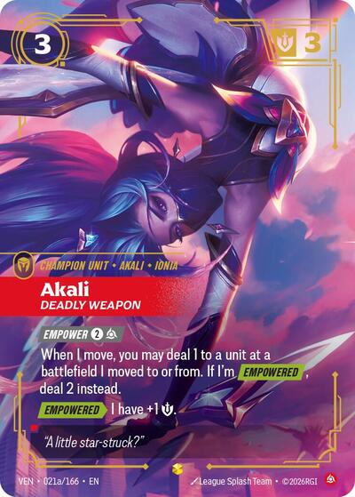 Vendetta - 021a/166 Akali Showcase