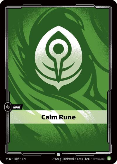 Vendetta - R02 Calm Rune Common