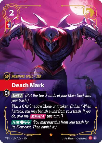 Vendetta - 144/166 Death Mark Epic